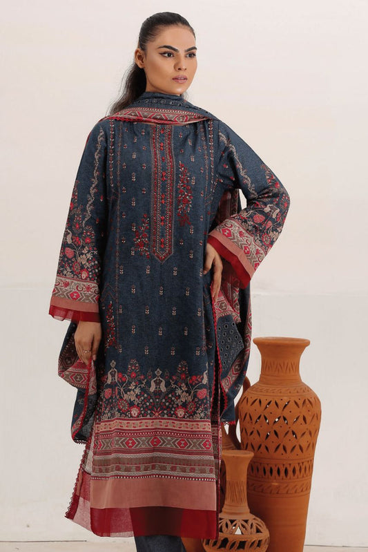 Embroidered Karandi 3pc