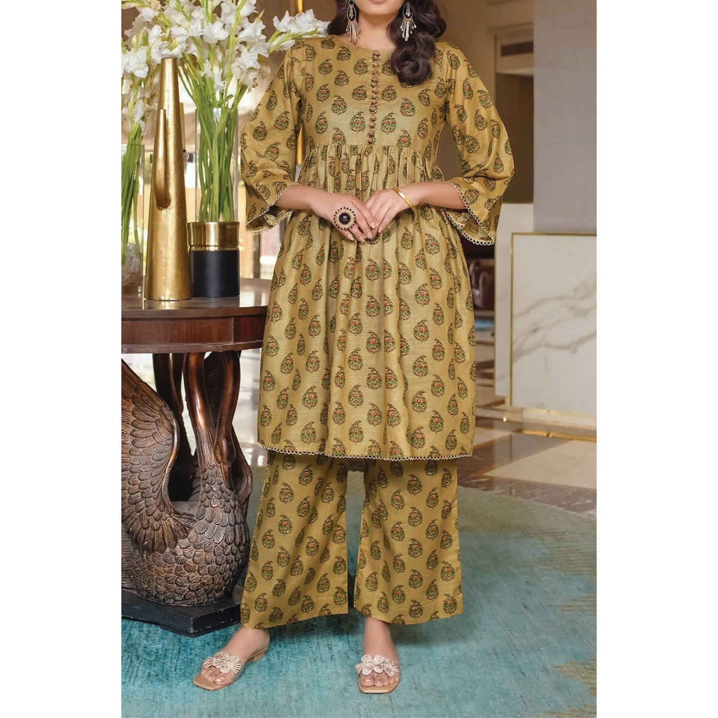 Lenaim COCO Print Khaddar 2pc