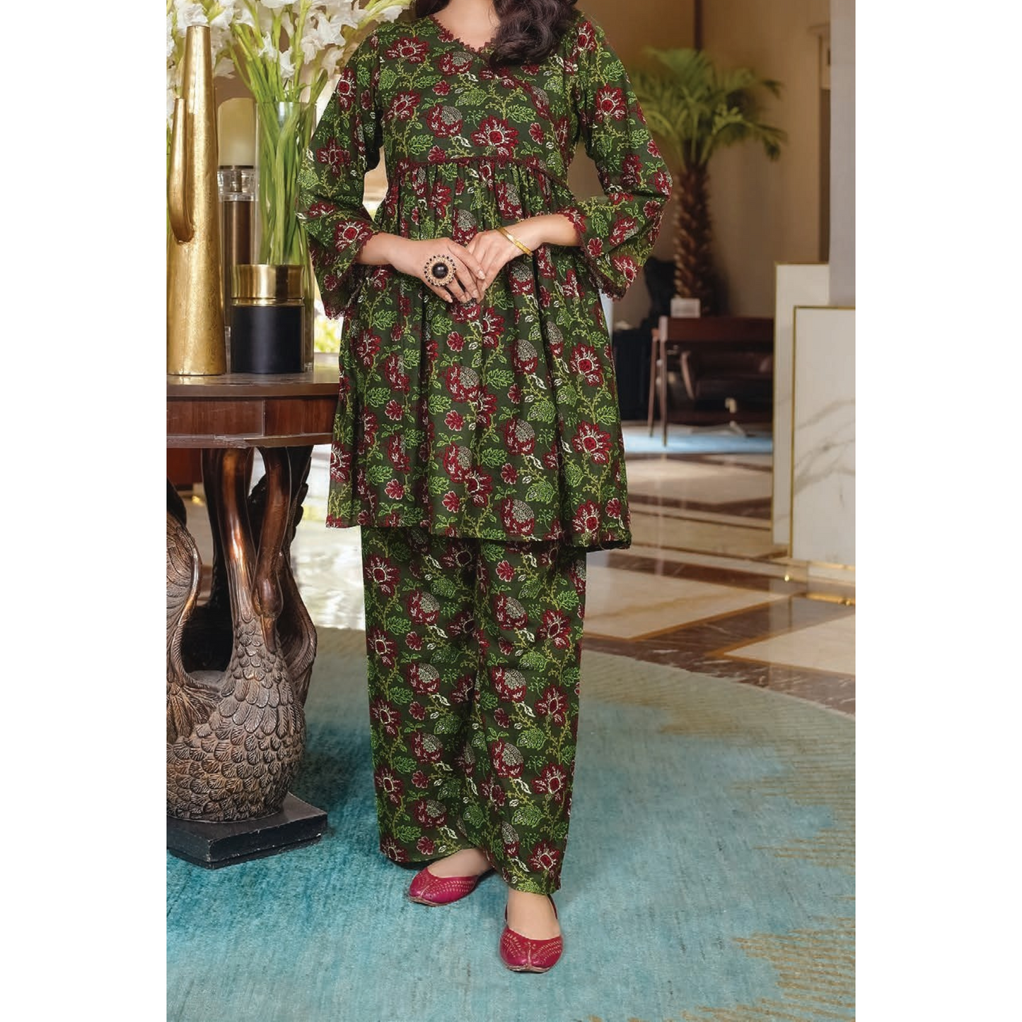 Lenaim COCO Print Khaddar 2pc